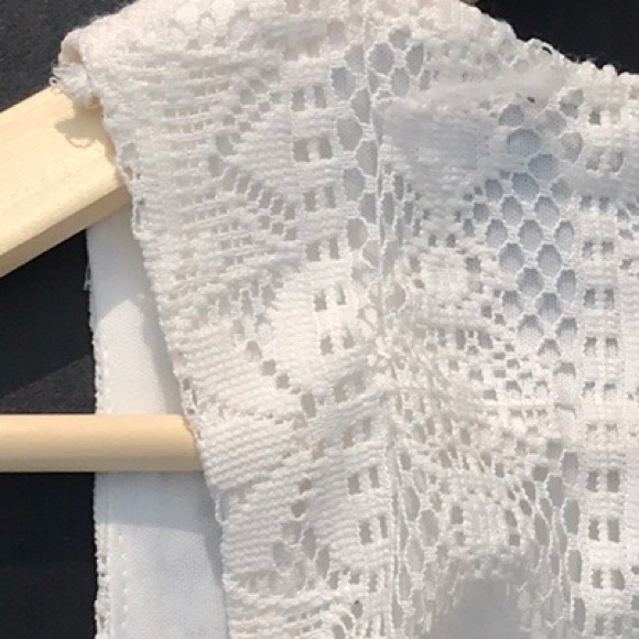 SOLD🛑Ya Los Angeles Cream Lace Fit & Flare Dress - Picture 8 of 8